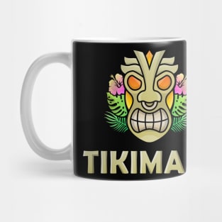 Tiki mask character design Mug